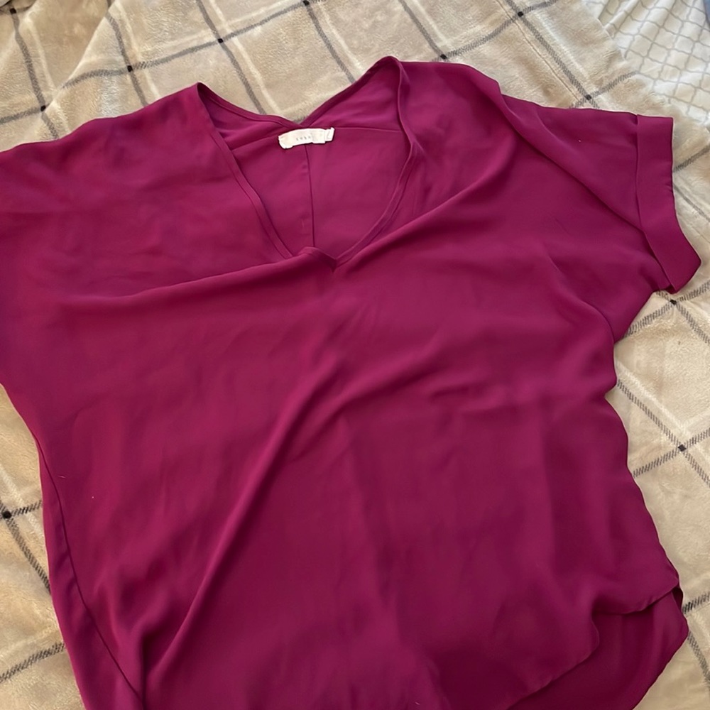 Purple blouse
